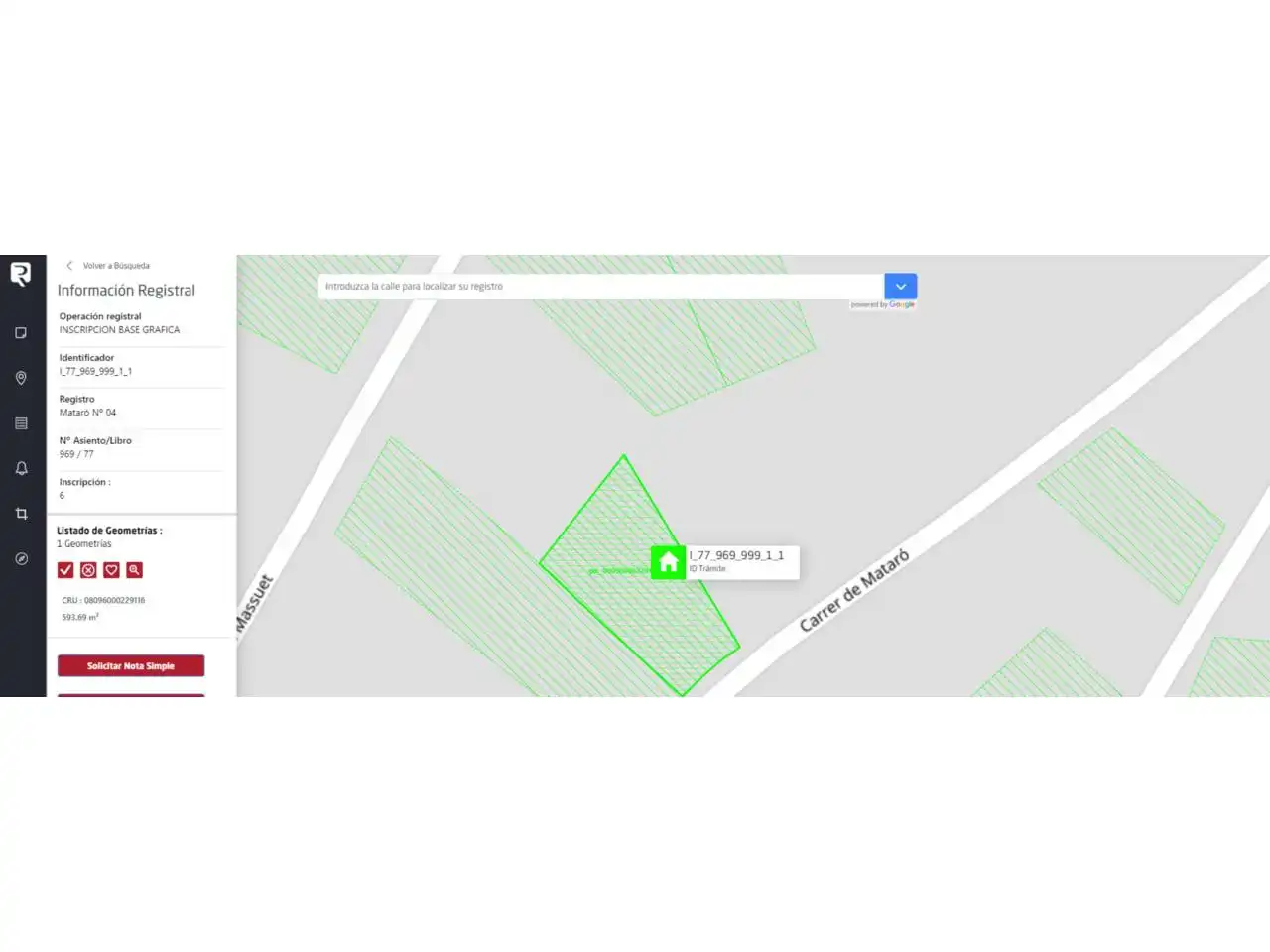 Terreno en venta en Calle Mataró, 27, Can Massuet del Far