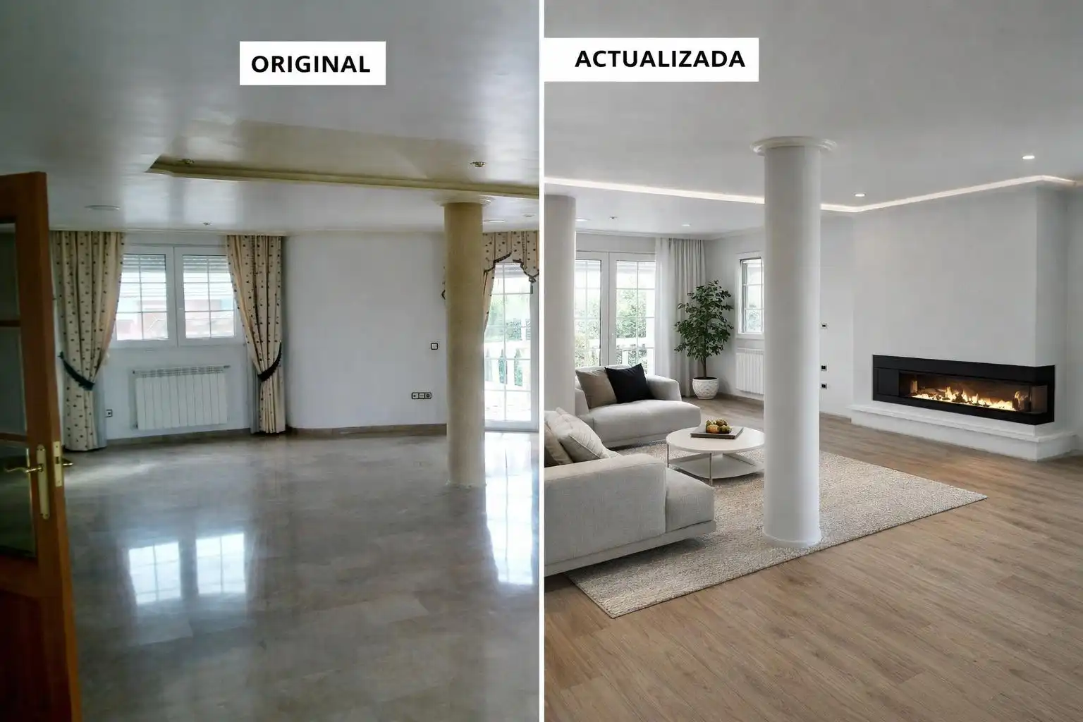 Sala de estar de Casa o chalet en venta en Murcia con Aire acondicionado, Jardín privado y Piscina