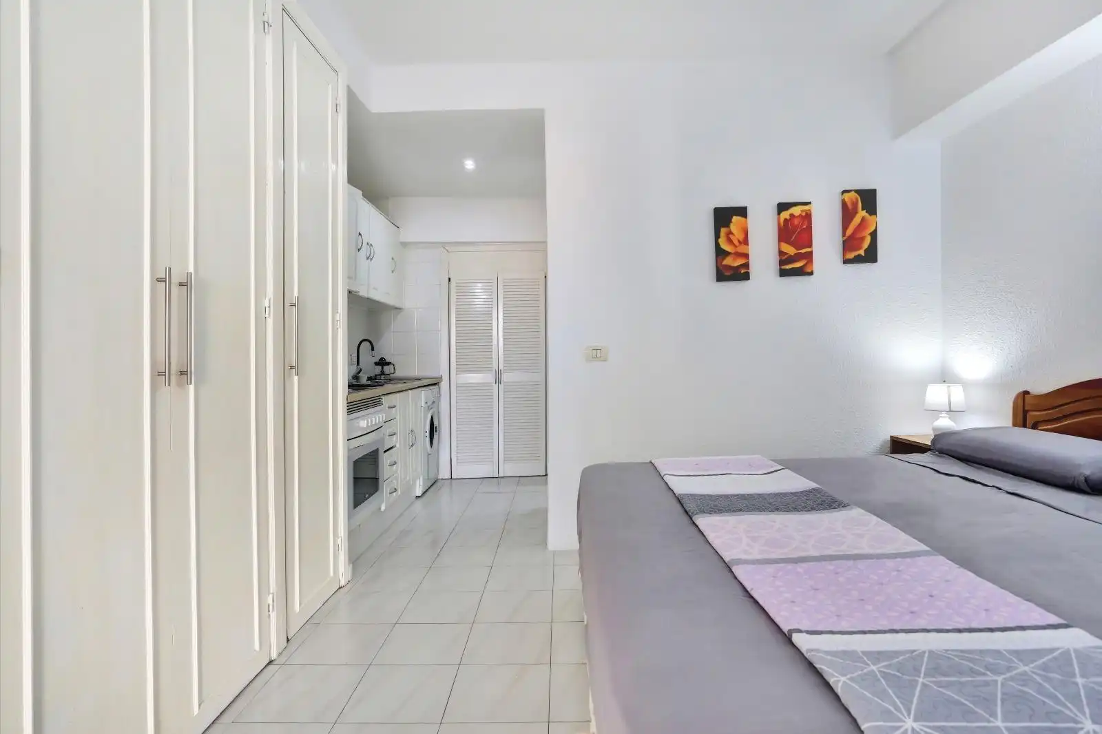 Bedroom of Study for rent in Arona  with Terrace, Furnished and Community pool