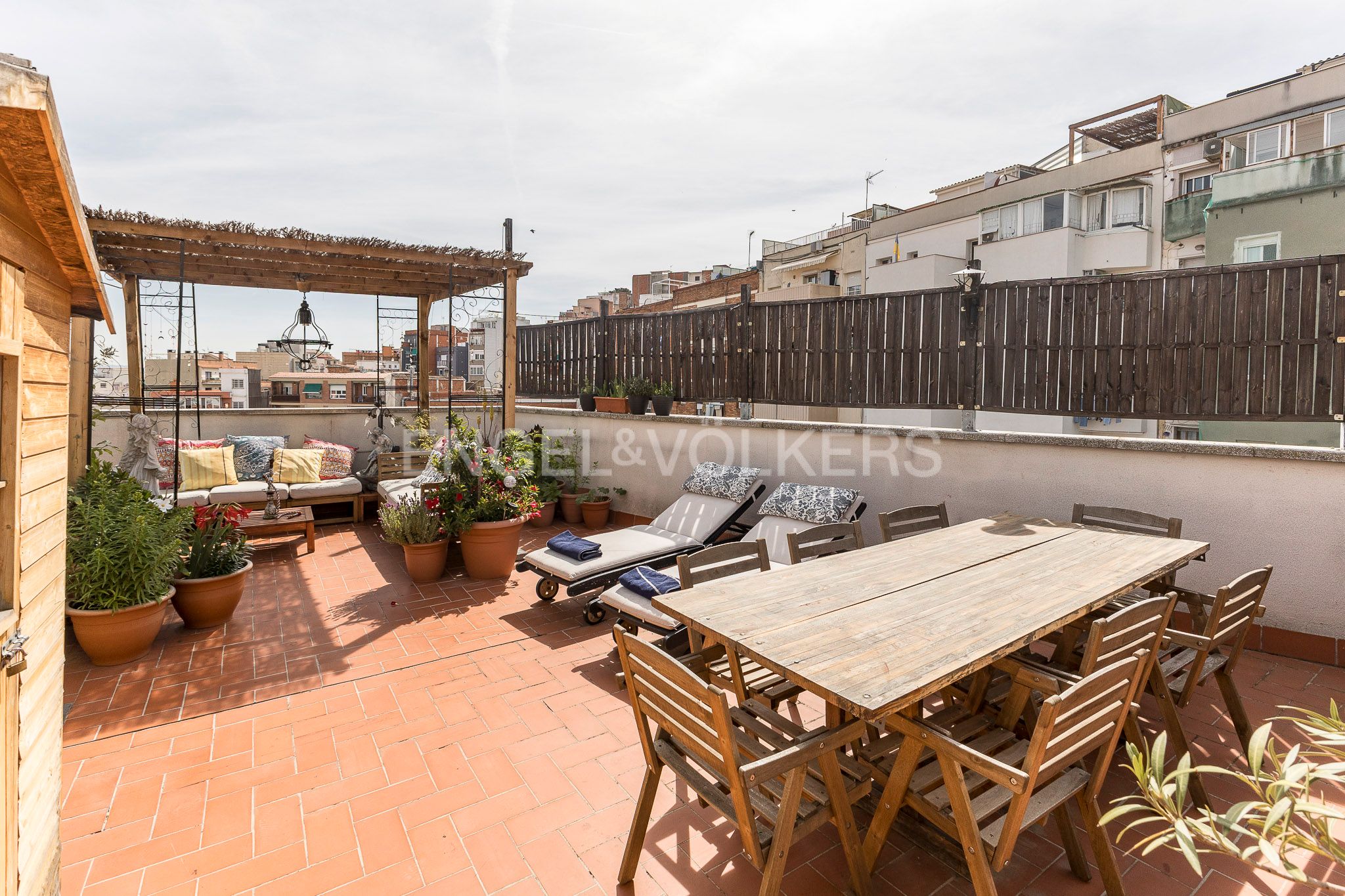 Terrace of Attic for sale in  Barcelona Capital  with Heating, Terrace and Balcony