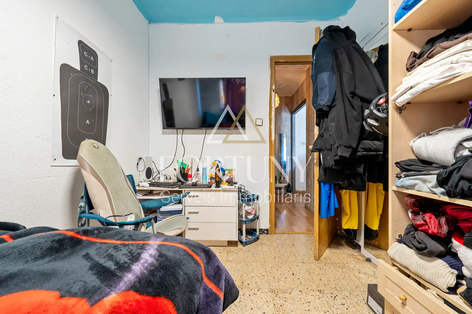 Bedroom of Flat for sale in Vila-seca  with Air Conditioner and Balcony