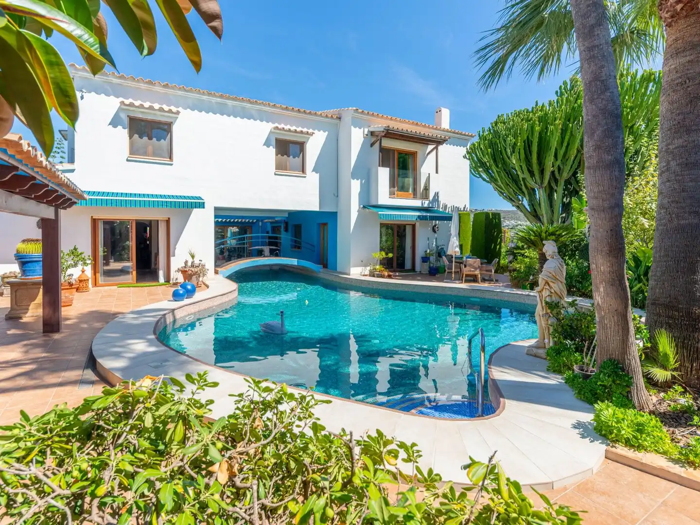 Swimming pool of Houses for sale in Benimeit - Tabaira
