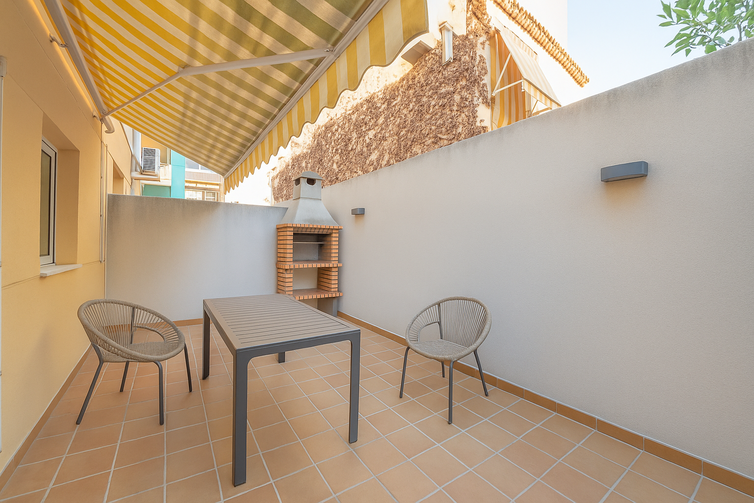 Terrassa de Casa adosada en venda en Mutxamel amb Aire condicionat, Calefacció i Jardí privat