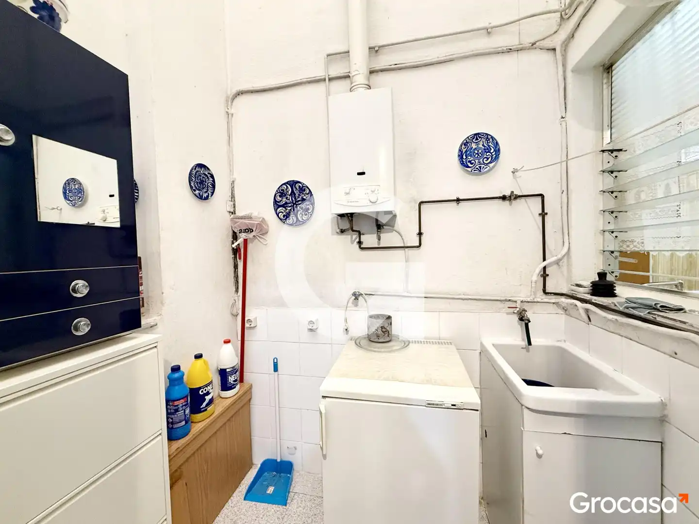 Cocina de Piso en venta en Barcelona con Balcón