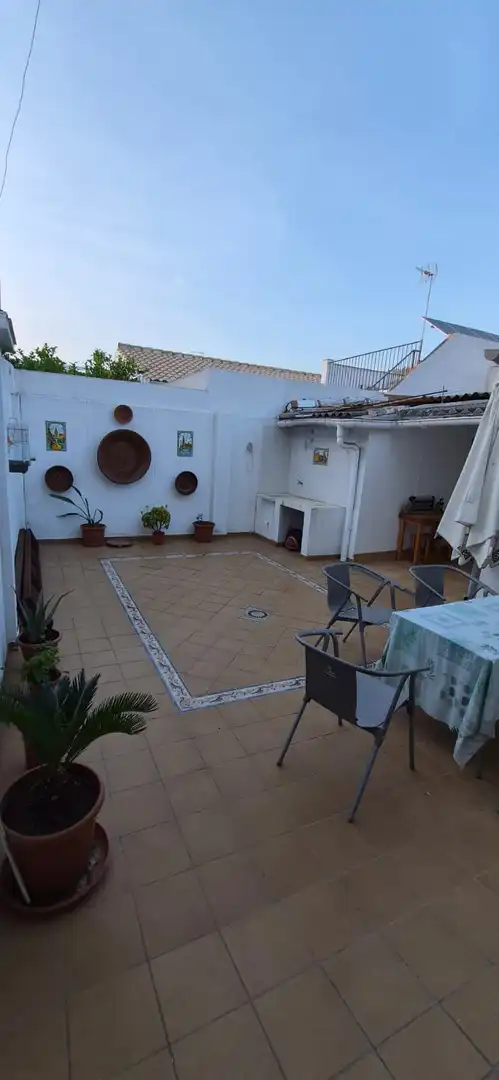 Terrasse von Haus oder Chalet zum Verkauf in La Rinconada mit Klimaanlage, Ofen und Waschmaschine