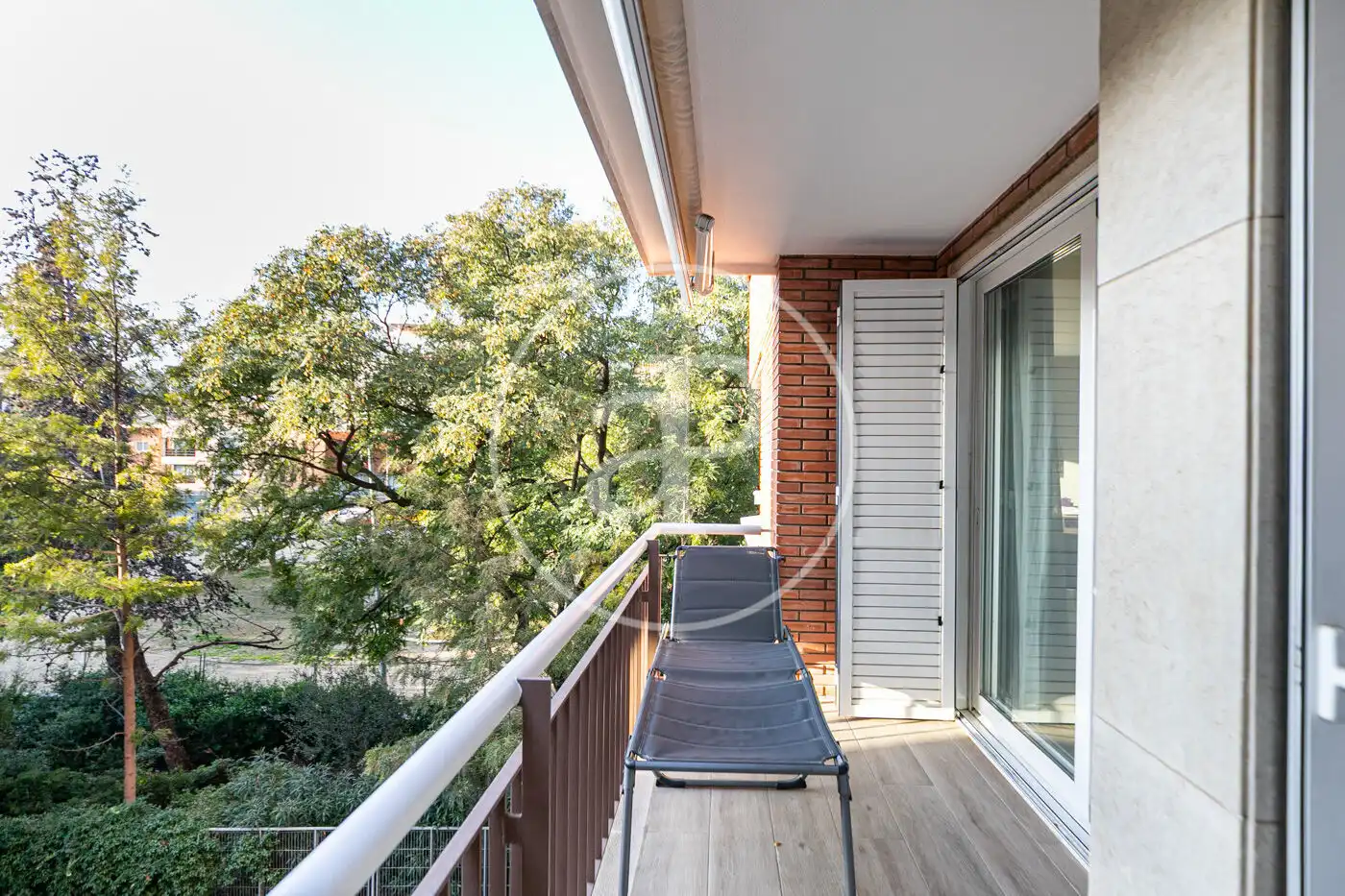 Balcony of Flat for sale in Barcelona  with Air Conditioner, Heating and Terrace