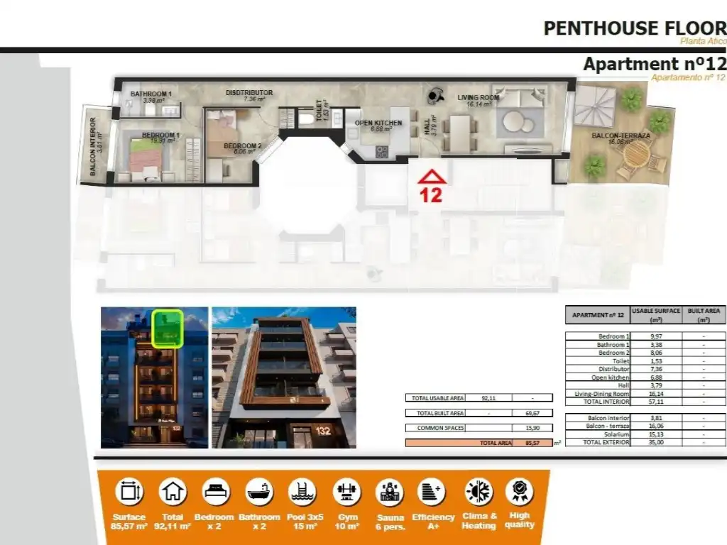 Penthouse mit Pool zum Verkauf in Playa del Cura, imagen 29