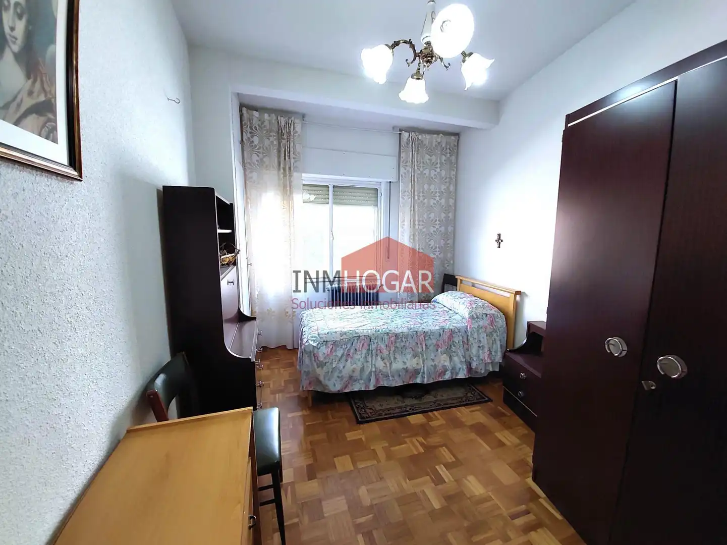 Bedroom of Flat for sale in Ávila  with Heating, Parquet flooring and Terrace