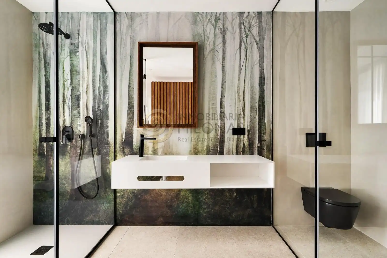 Baño de Casa o chalet en venta en La Nucia con Aire acondicionado, Jardín privado y Terraza