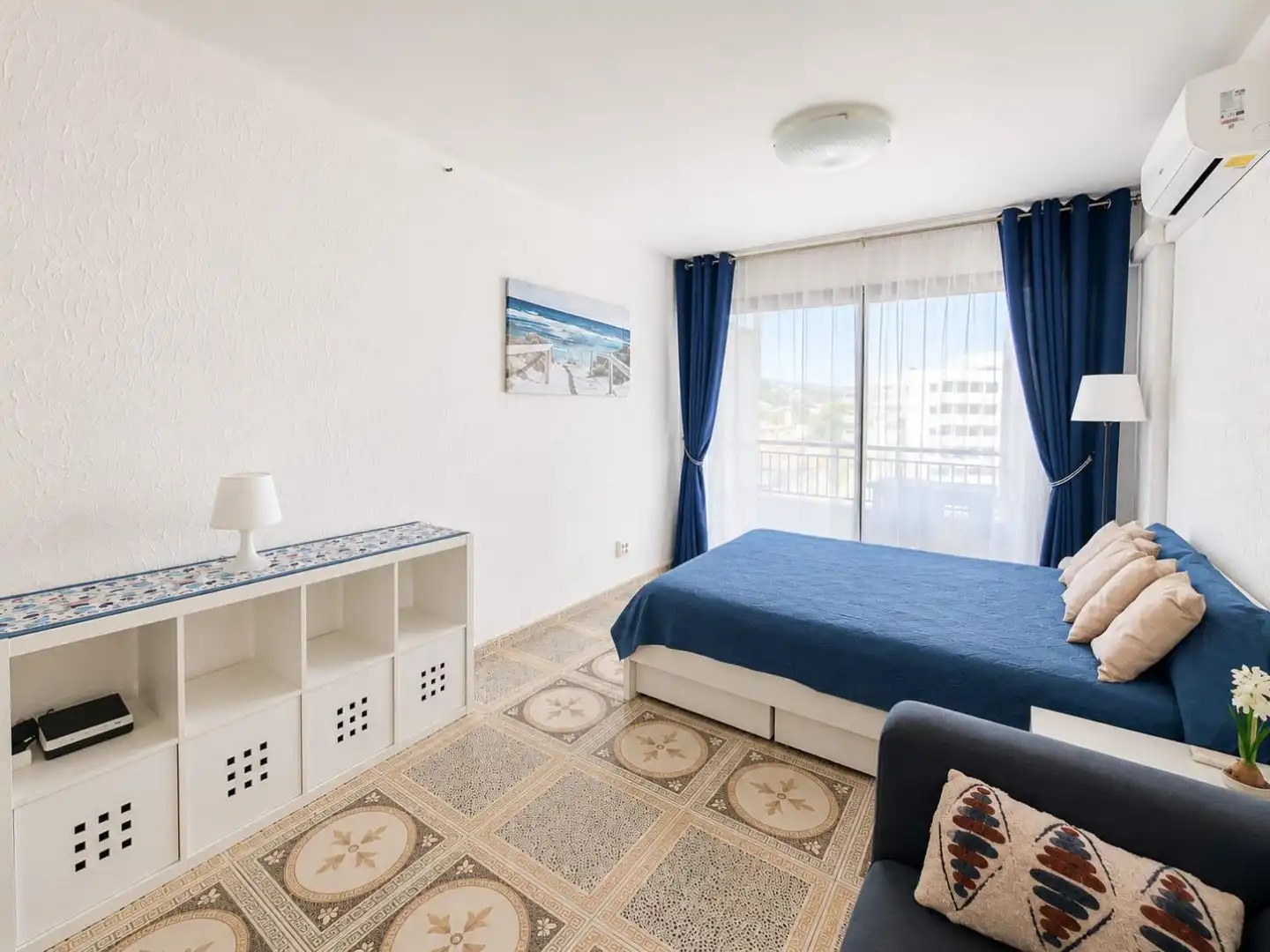 Schlafzimmer von Wohnung zum Verkauf in Calvià mit Klimaanlage, Terrasse und Balkon