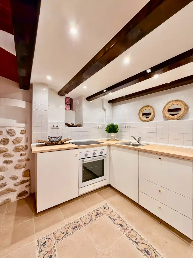 Kitchen of Detached homes for sale in Ontinyent  with Storage room, Furnished and Oven