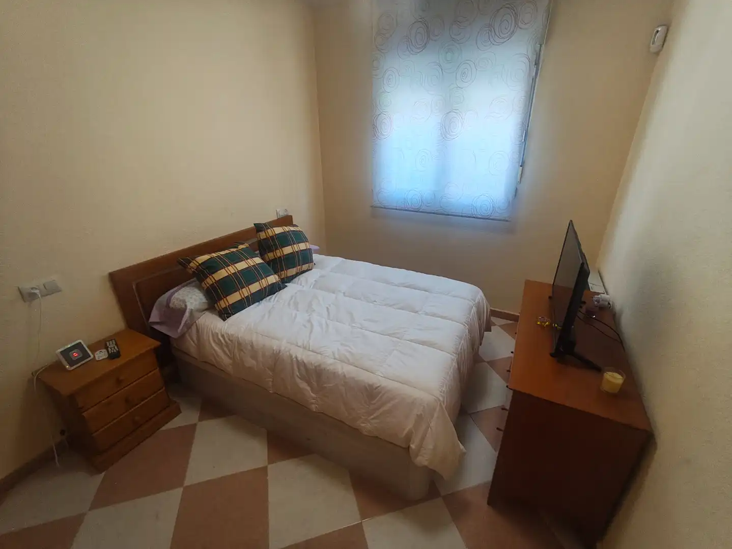 Bedroom of Flat for rent in Valmojado  with Air Conditioner, Heating and Private garden
