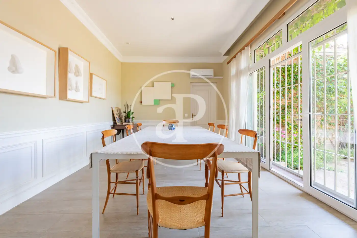 Comedor de Casa o chalet de alquiler en Pozuelo de Alarcón con Aire acondicionado, Calefacción y Jardín privado
