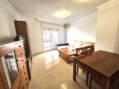 Living room of Flat for sale in Algeciras  with Air Conditioner, Terrace and Furnished