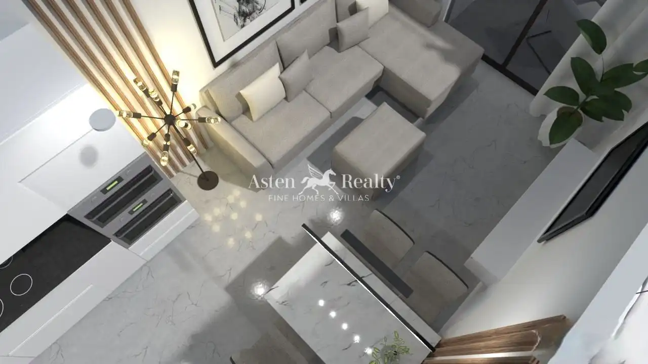 Sala de estar de Ático en venta en Guía de Isora con Aire acondicionado, Terraza y Trastero