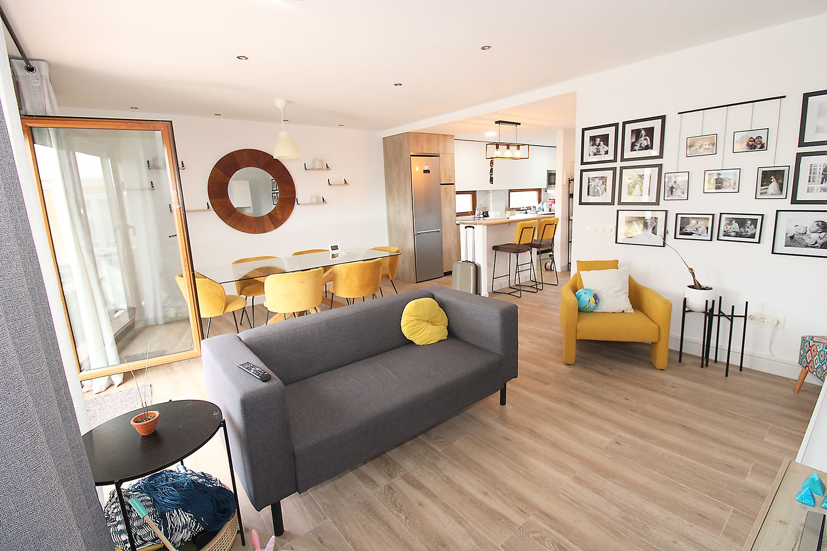 Living room of House or chalet to rent in Torrelaguna  with Air Conditioner, Heating and Private garden