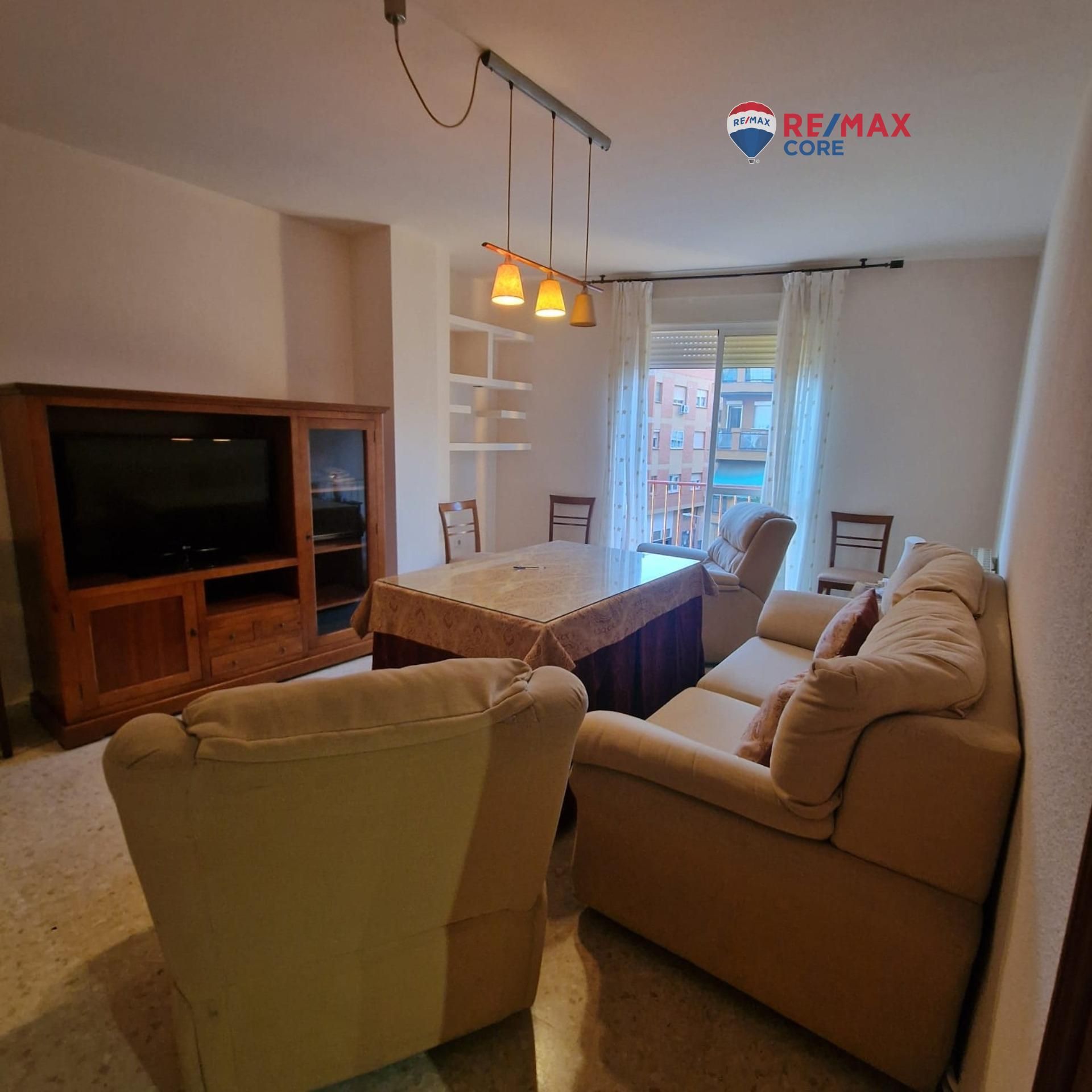 Living room of Flat for sale in Badajoz Capital  with Air Conditioner, Heating and Storage room