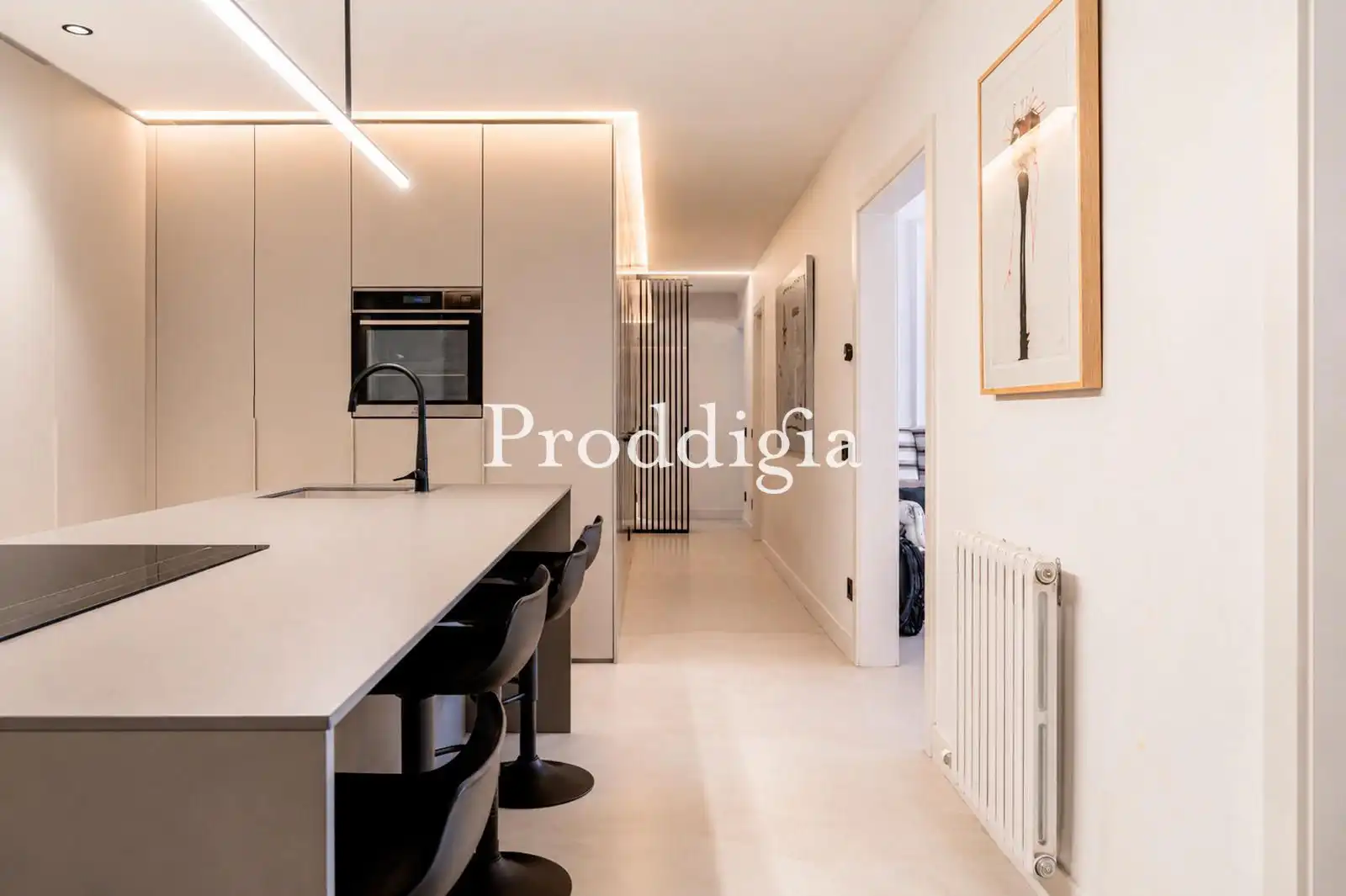 Kitchen of Flat for sale in Barcelona  with Air Conditioner, Heating and Terrace