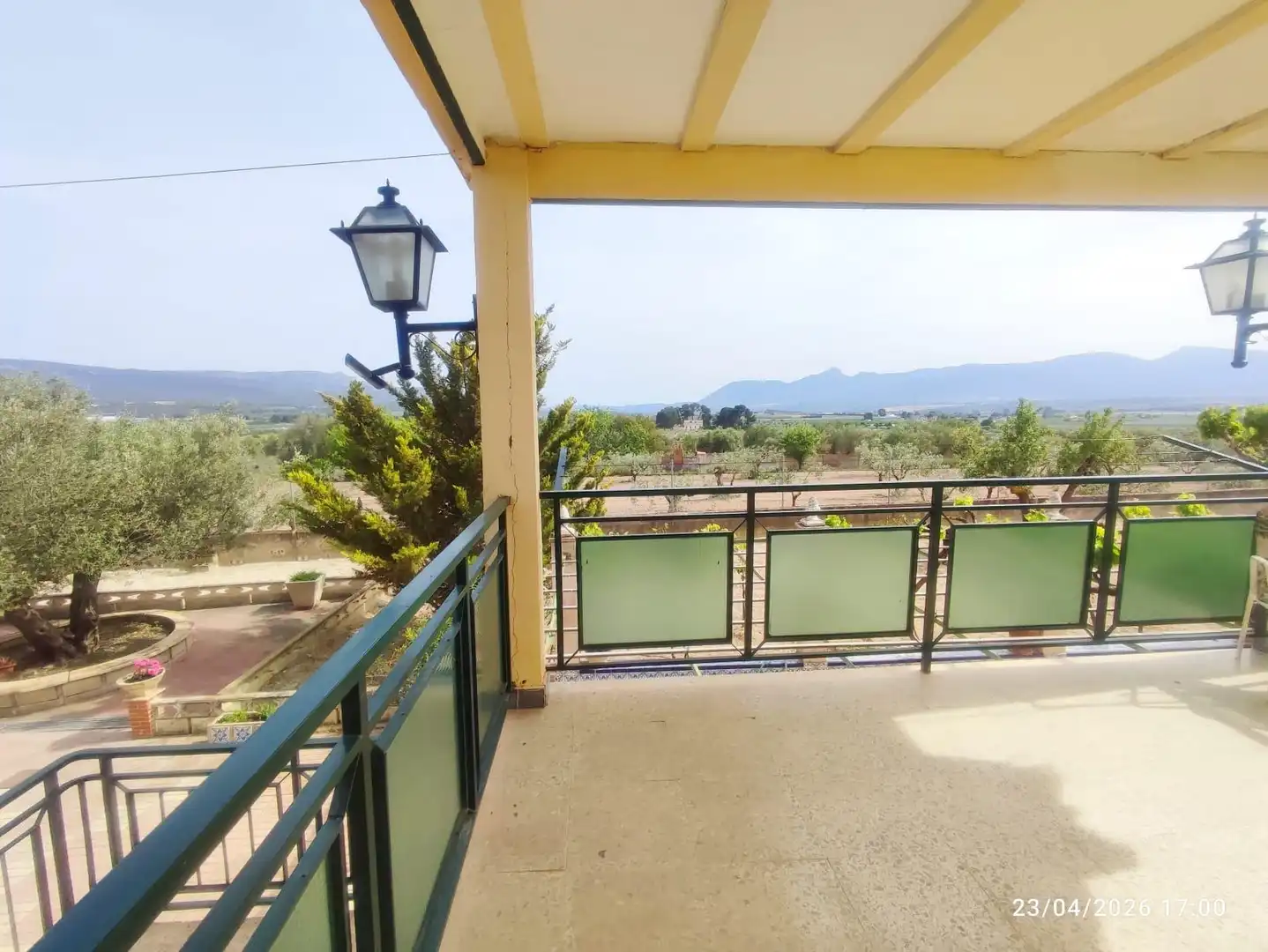 Terraza de Casa o chalet en venta en Ibi con Jardín privado, Terraza y Piscina