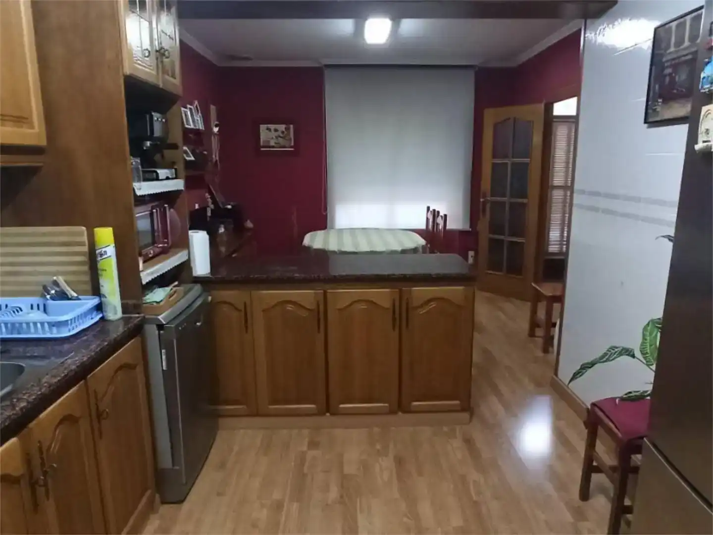 Cocina de Casa adosada en venta en Banyeres de Mariola con Parquet y Amueblado