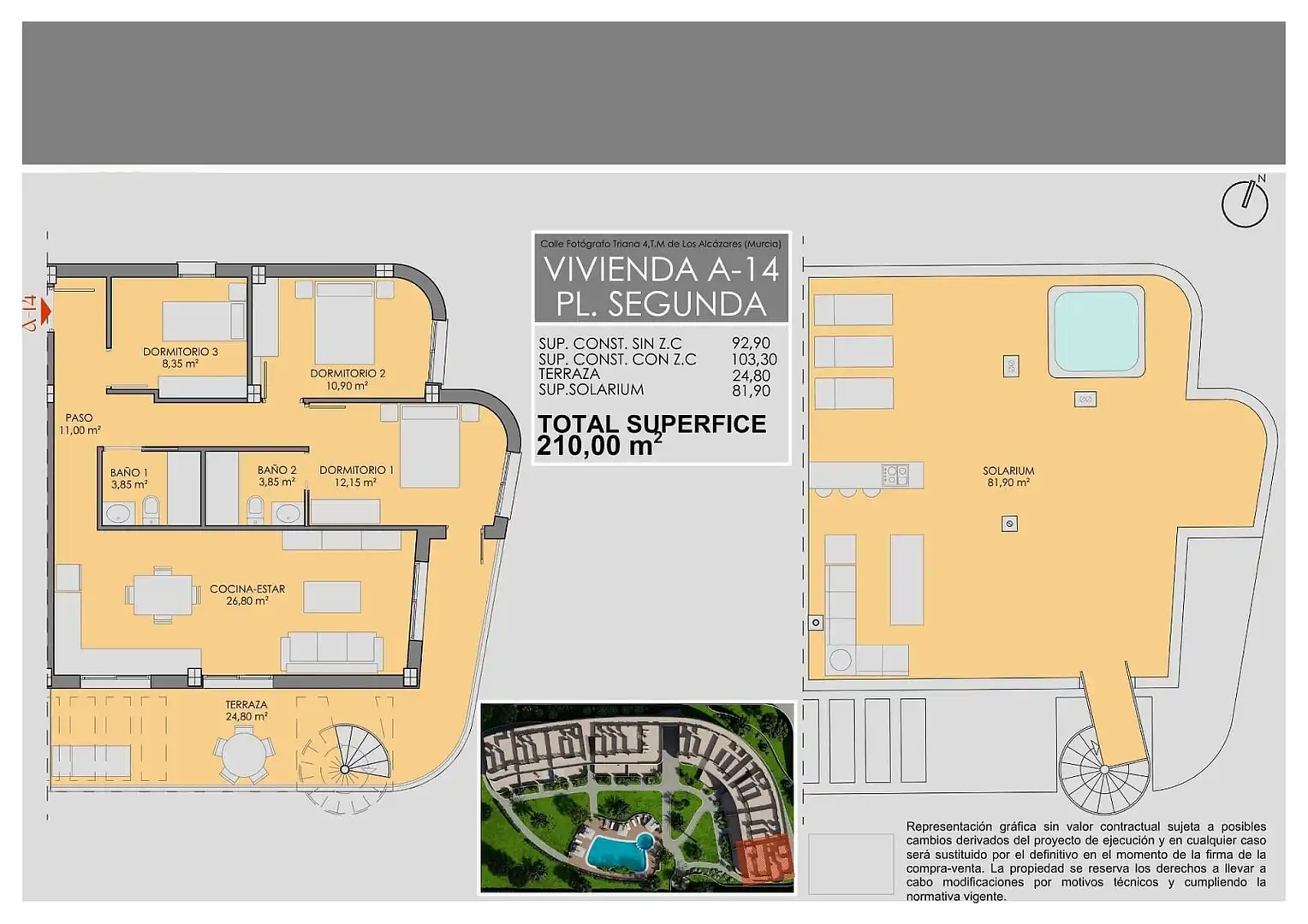 Appartement compact avec terrasse à vendre à Las Lomas de Rame - Bahía Bella, imagen 37