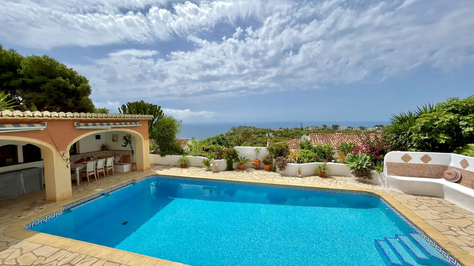 Piscina de Casa o xalet en venda en Jávea / Xàbia amb Aire condicionat, Calefacció i Jardí privat