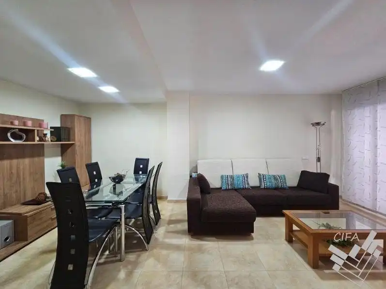Living room of Ground floor for sale in Peñíscola / Peníscola  with Private garden, Terrace and Storage room