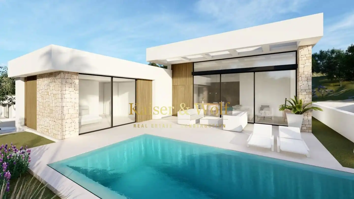 Vista exterior de Casa o chalet en venta en Rojales con Jardín privado, Terraza y Piscina