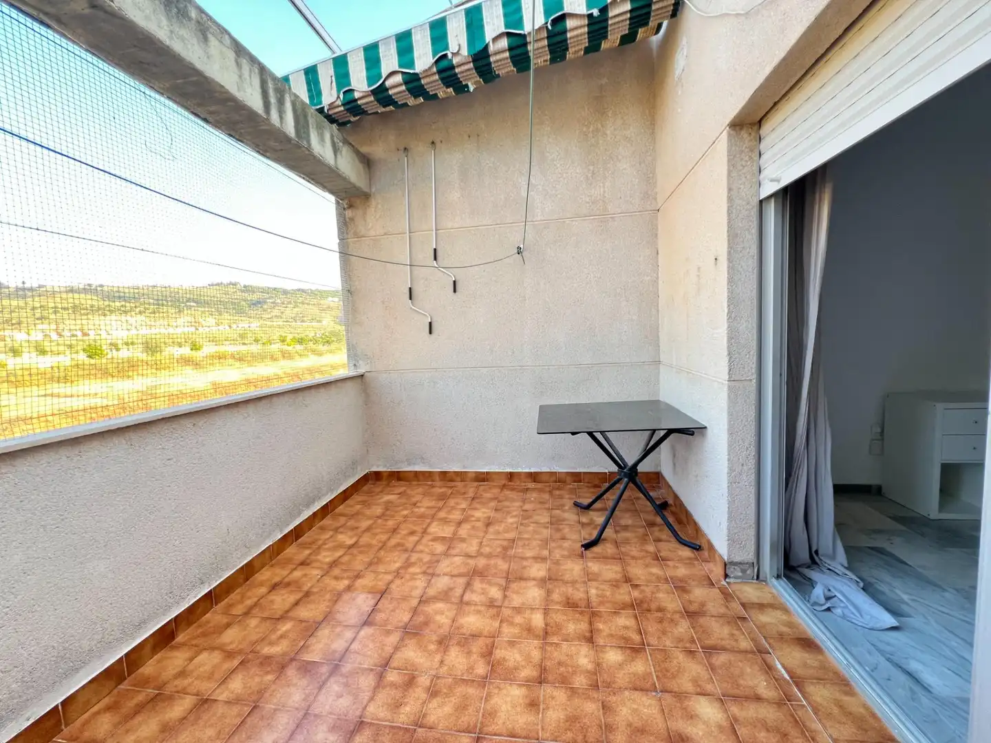 Terrace of Flat for rent in Granada  with Heating, Terrace and Furnished