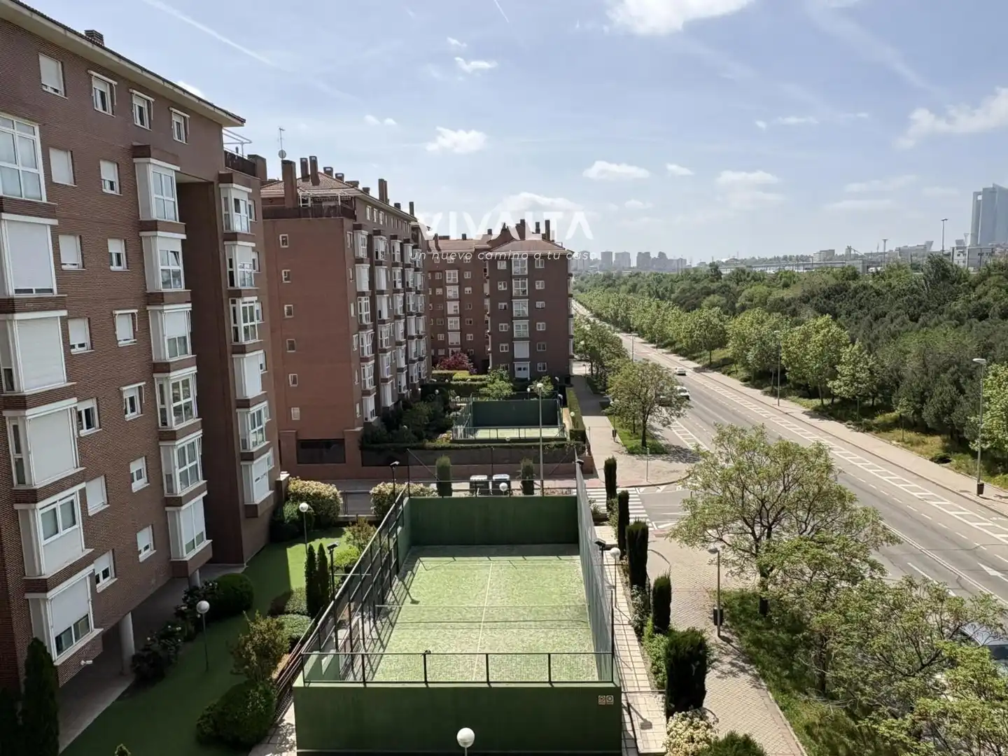 Vista exterior de Piso en venta en Madrid con Aire acondicionado, Calefacción y Trastero