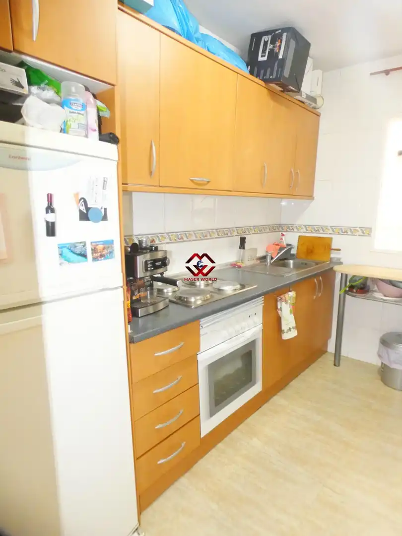 Cuina de Apartament en venda en Mazarrón amb Aire condicionat, Traster i Moblat