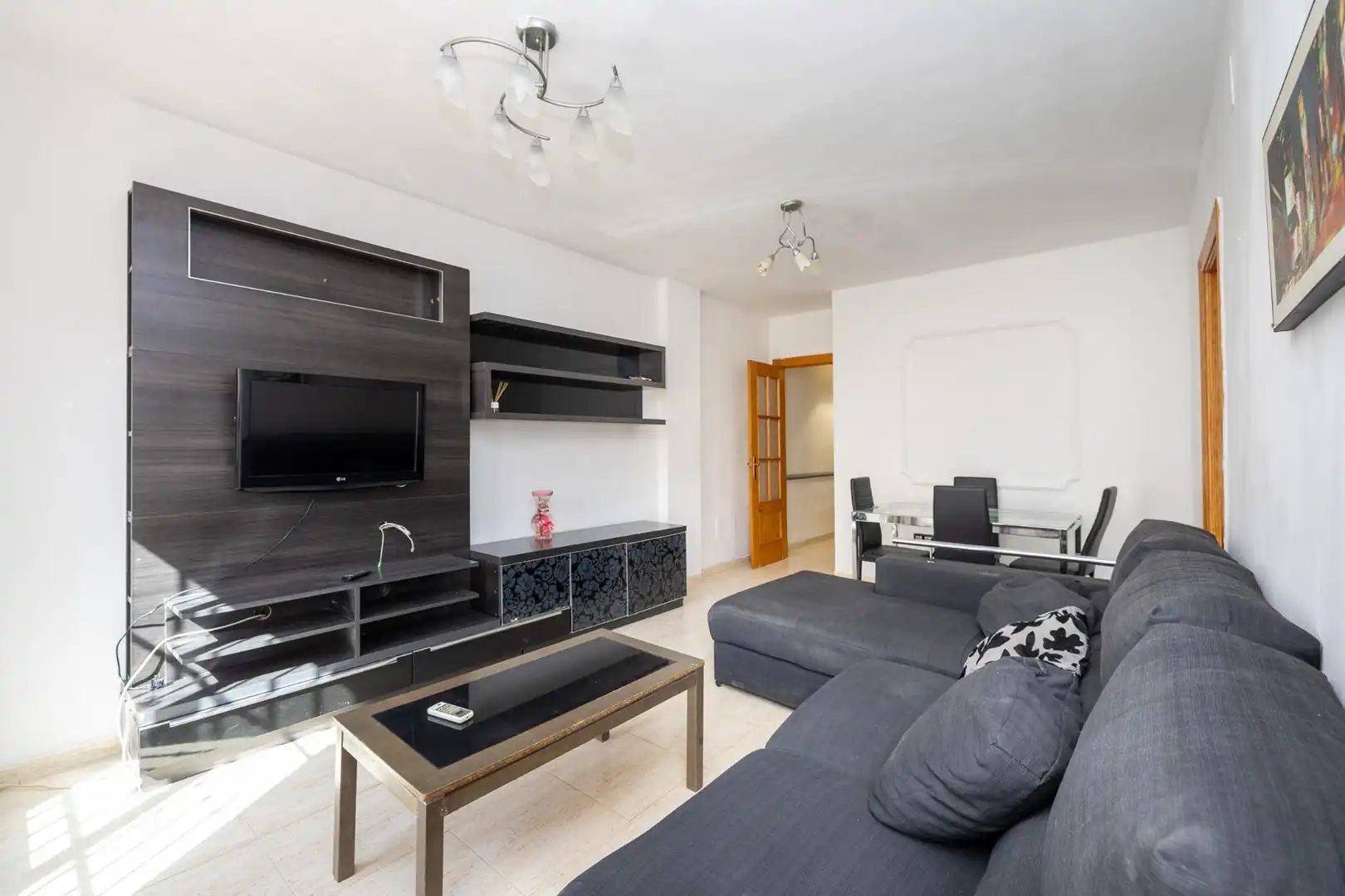 Living room of Flat for sale in Las Gabias