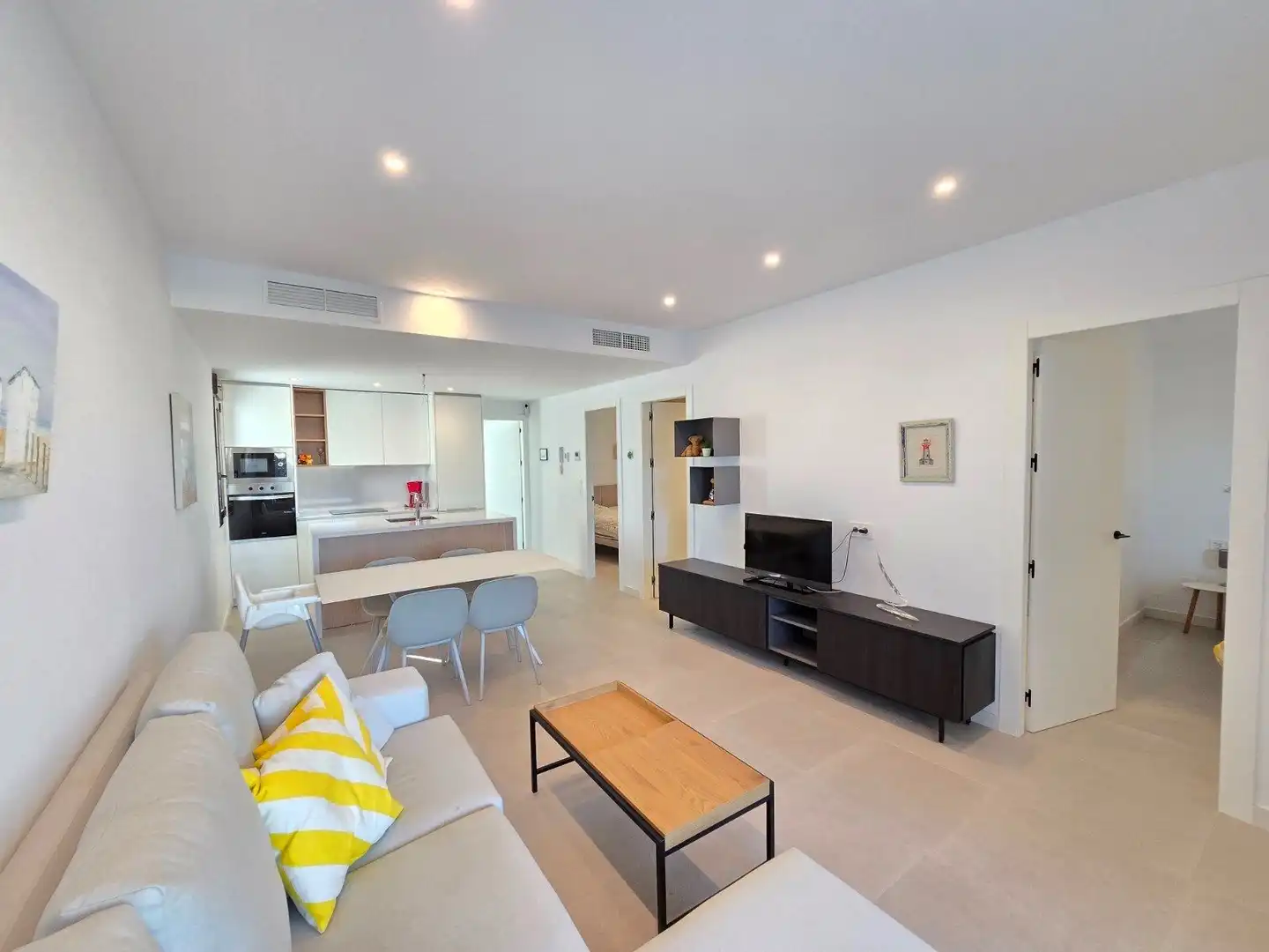 Sala de estar de Casa o chalet en venta en Pilar de la Horadada con Terraza y Piscina