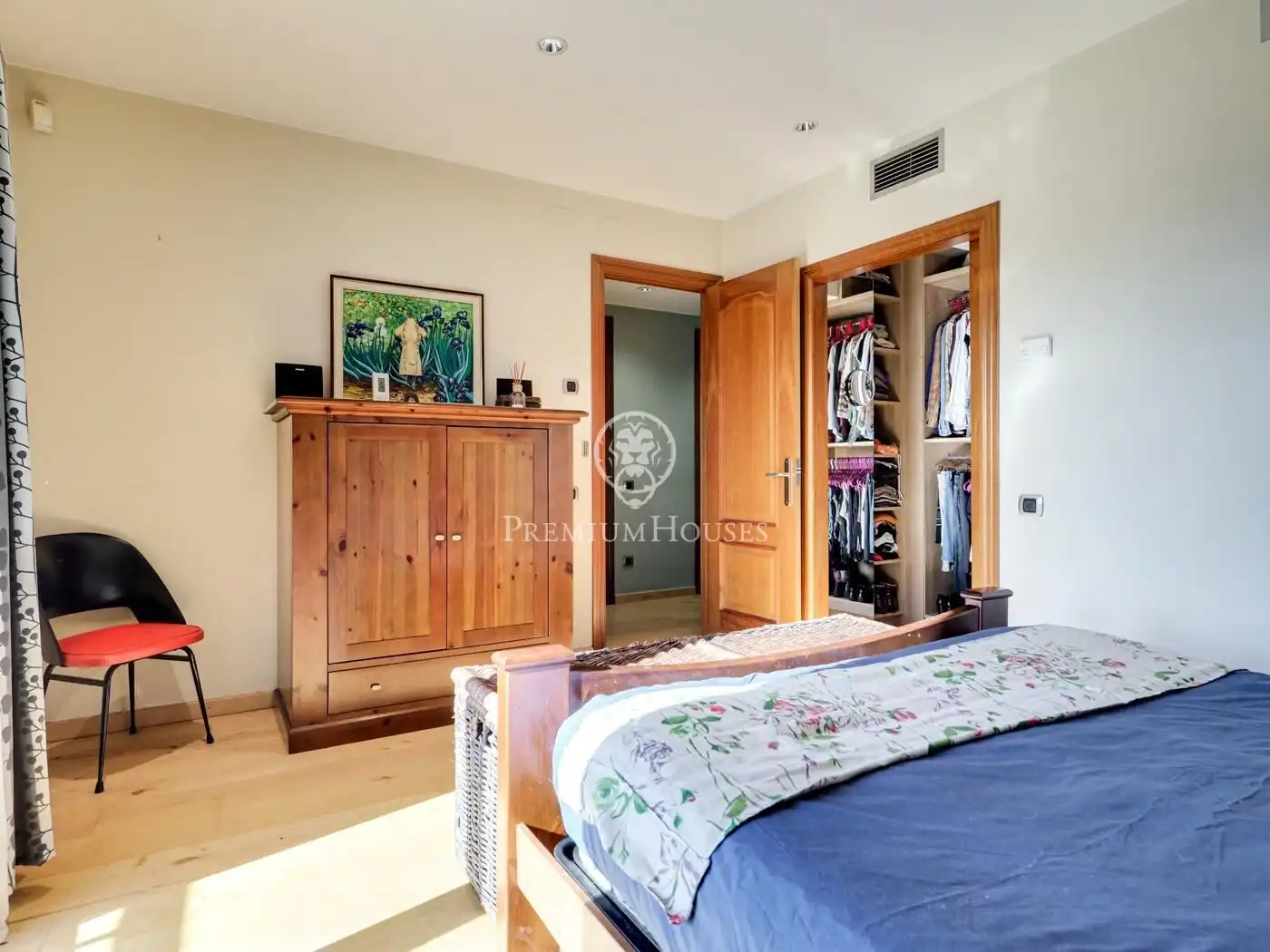 Bedroom of Houses for sale in Olesa de Montserrat  with Air Conditioner, Private garden and Terrace
