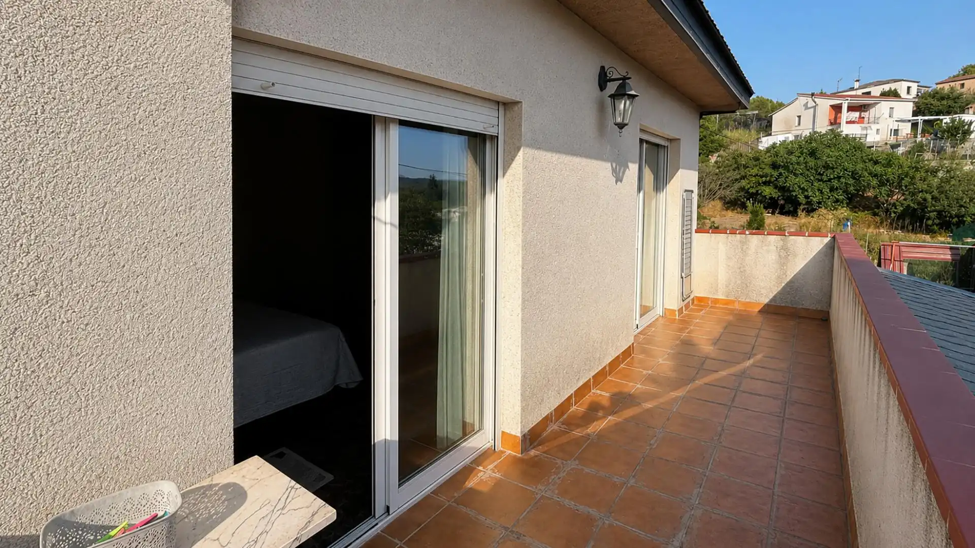 Terrassa de Casa o xalet en venda en Vacarisses amb Calefacció, Jardí privat i Terrassa