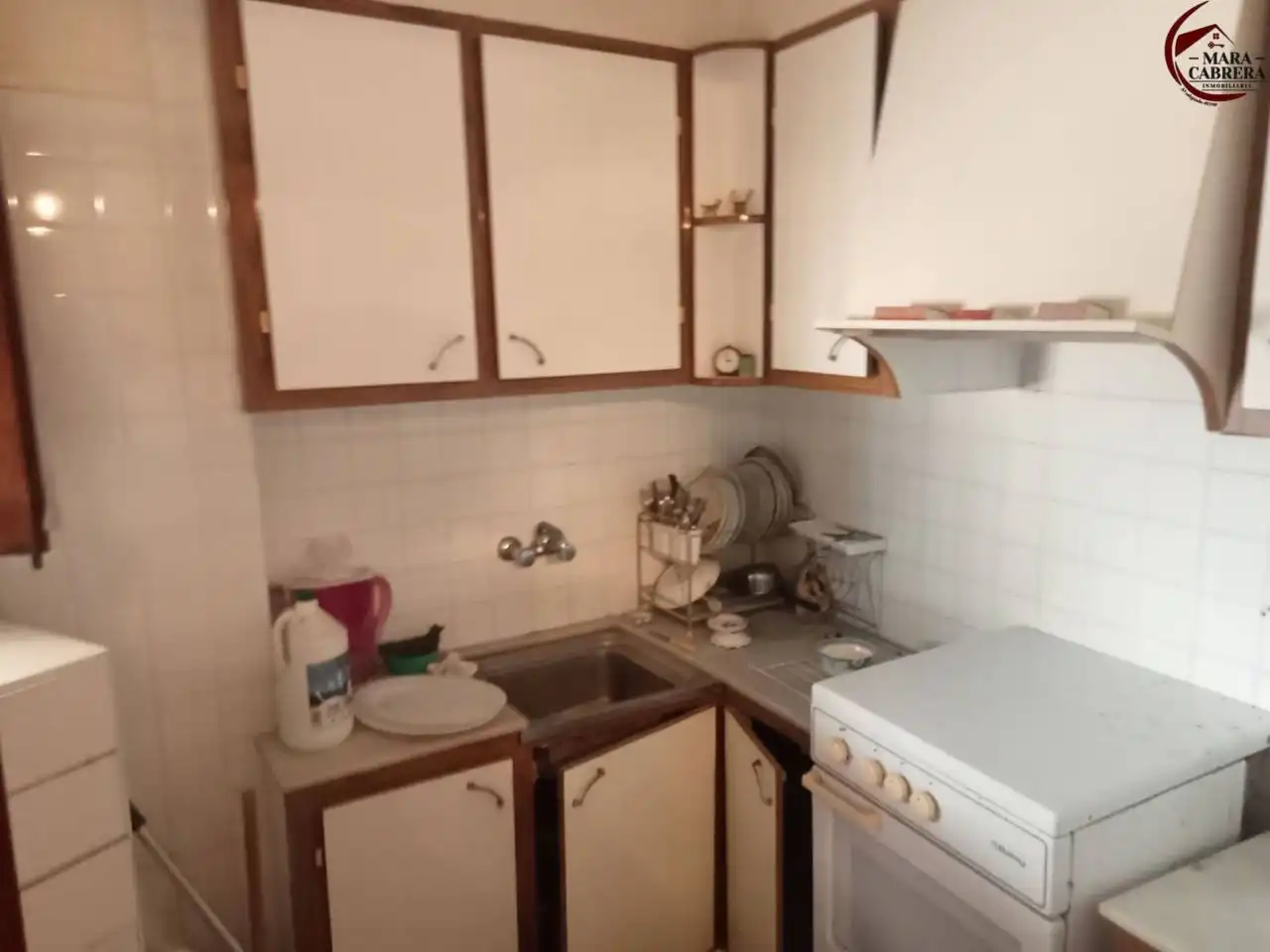 Cocina de Casa adosada en venta en La Font d'en Carròs con Terraza y Amueblado