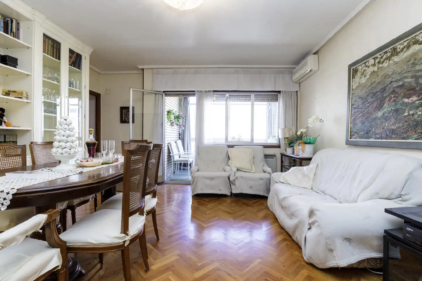 Sala de estar de Piso en venta en Zaragoza