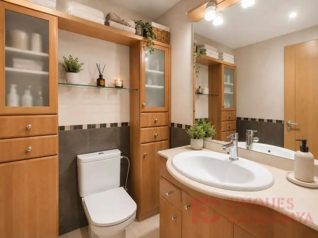 Bathroom of Flat for sale in Girona  with Balcony