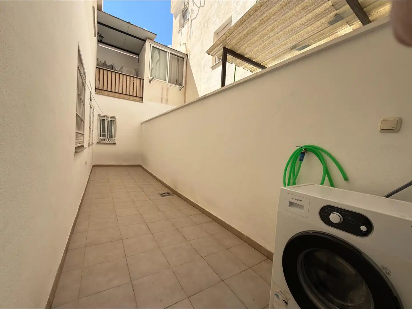 Terraza de Piso de alquiler en Albolote con Calefacción y Amueblado