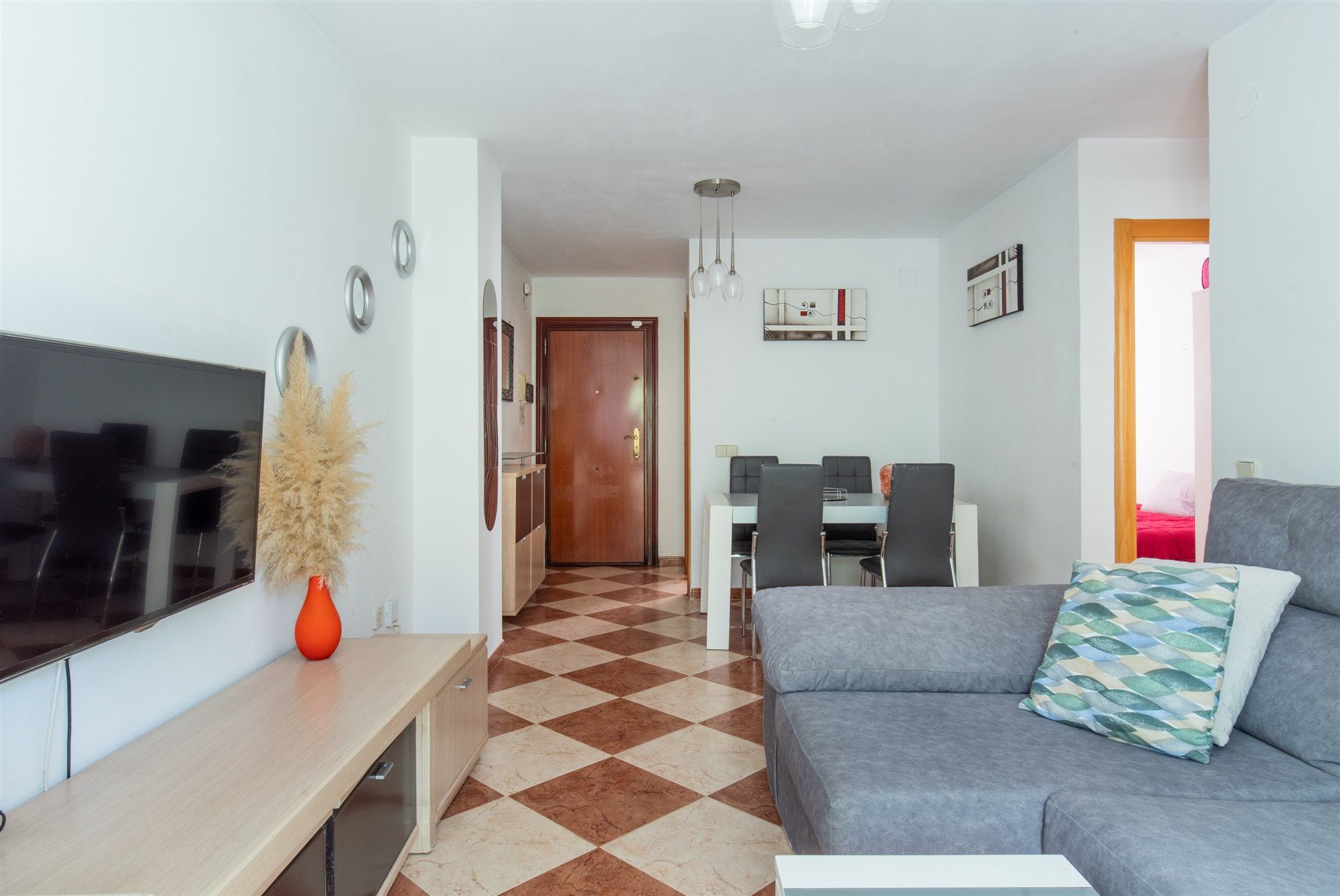 Sala d'estar de Apartament en venda en Málaga Capital amb Terrassa