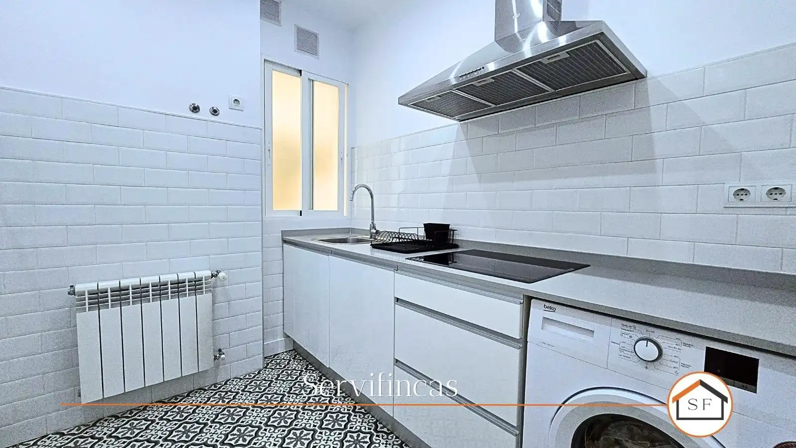 Kitchen of Flat for rent in Madrid  with Heating and Furnished