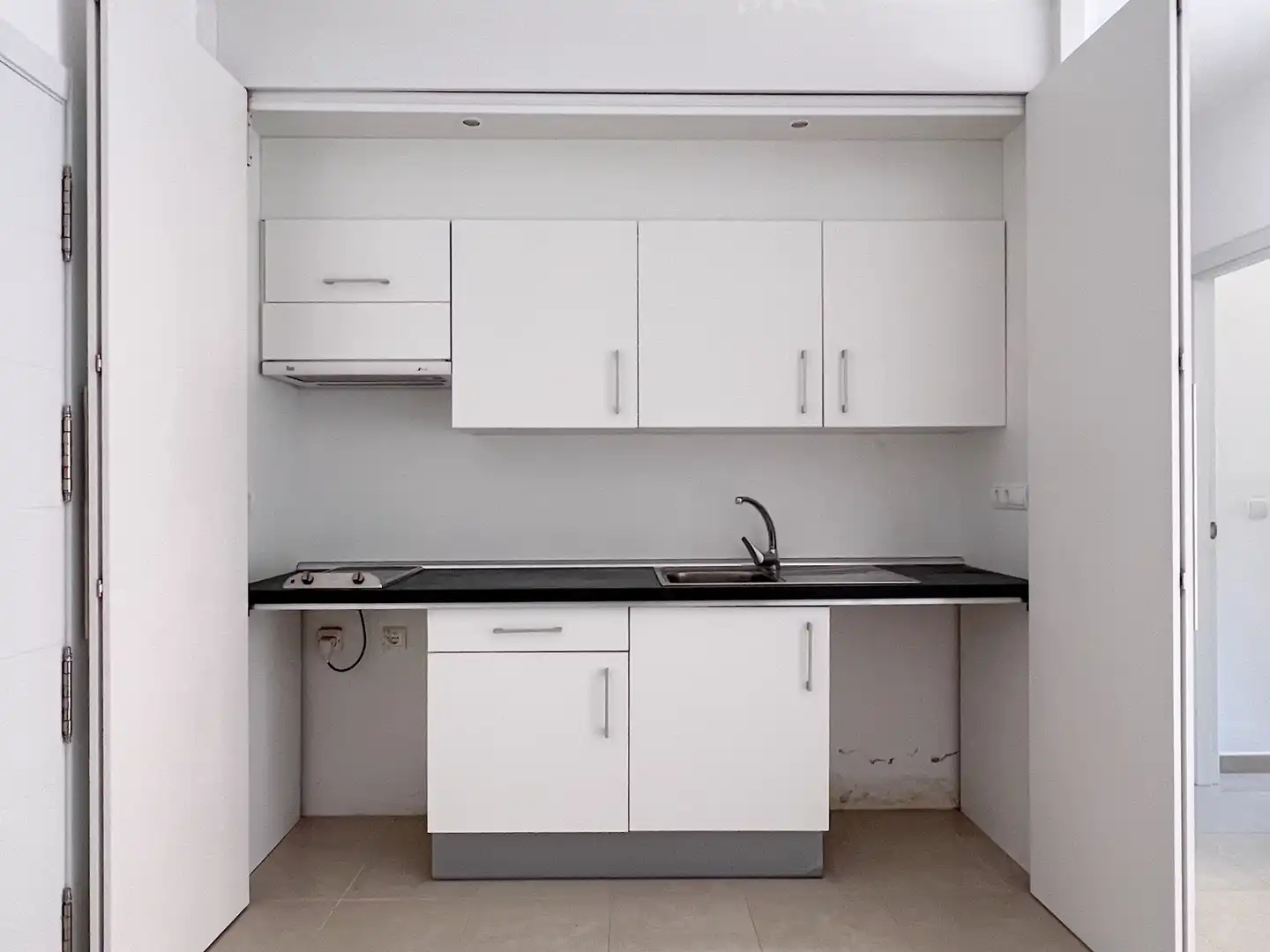 Küche von Wohnung zum Verkauf in Náquera mit Klimaanlage, Heizung und Terrasse