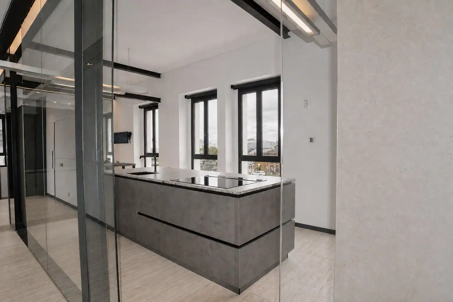 Cocina de Apartamento en venta en Las Palmas de Gran Canaria con Aire acondicionado, Parquet y Trastero