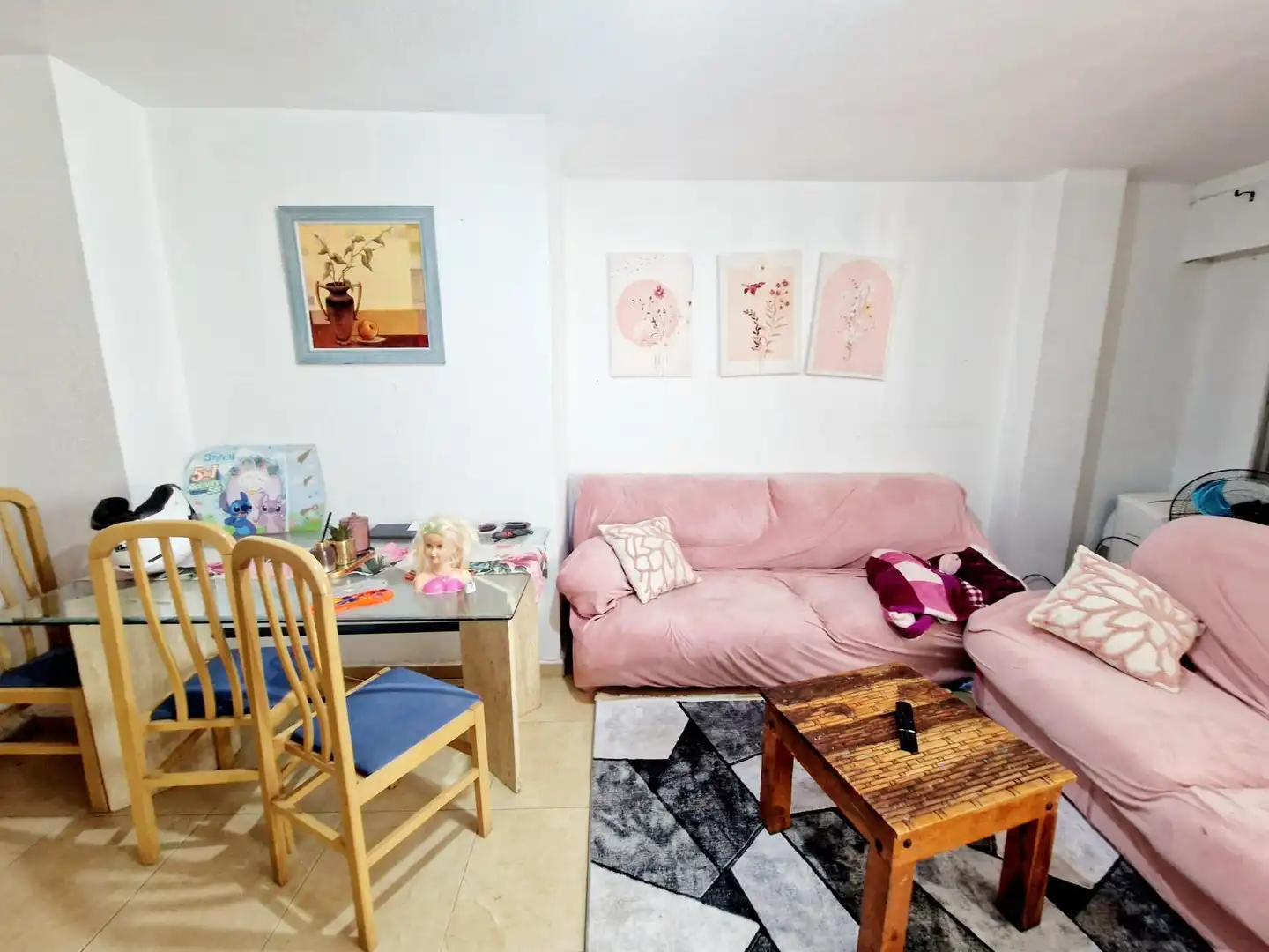 Sala de estar de Apartamento en venta en Águilas con Calefacción y Balcón