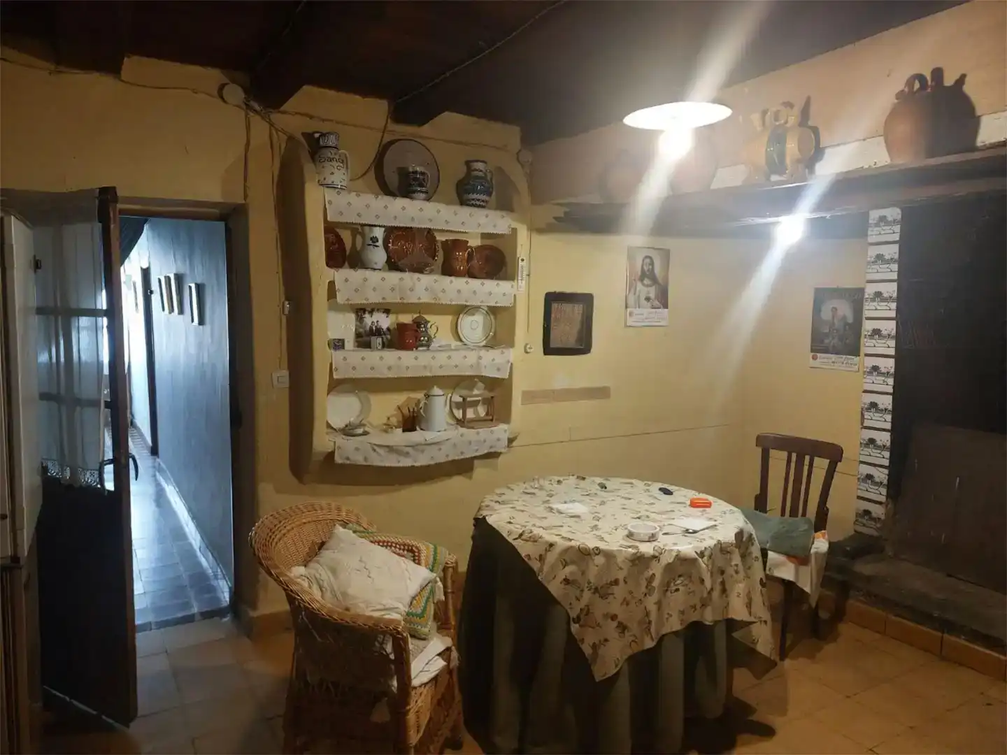 Cuina de Finca rústica en venda en Casaseca de las Chanas amb Jardí privat