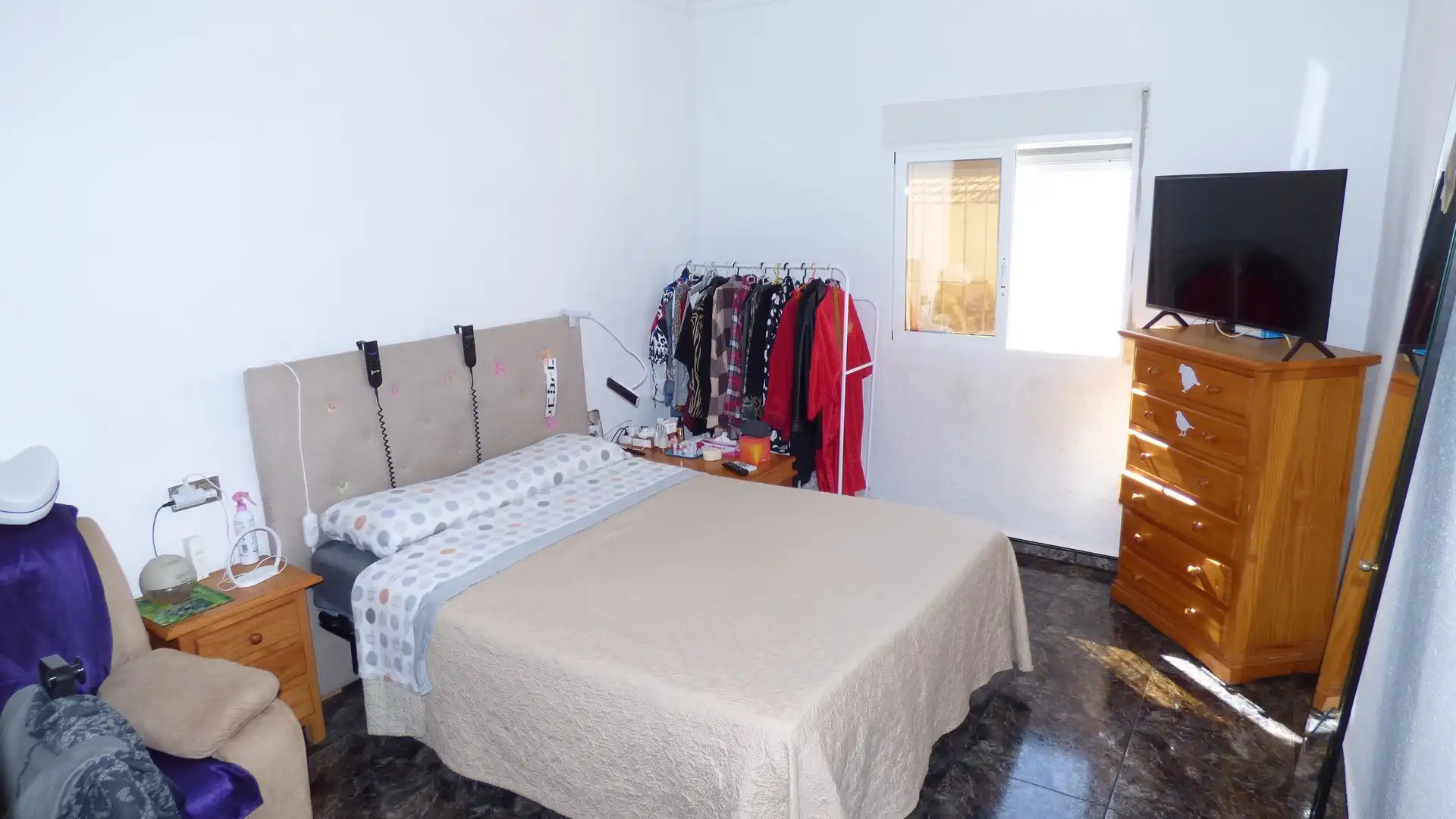 Habitación de Casa o chalet en venta en Fuente Álamo de Murcia con Aire acondicionado, Trastero y Amueblado