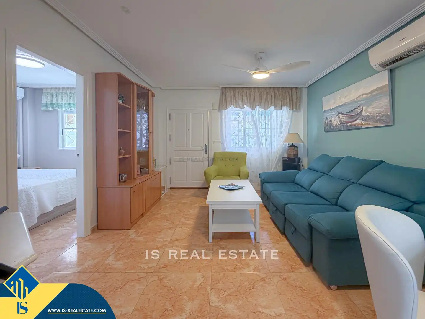 Sala de estar de Casa o chalet en venta en Torrevieja con Terraza, Amueblado y Piscina comunitaria