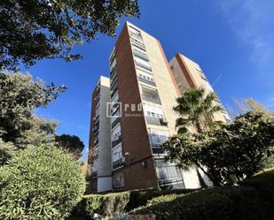 Exterior view of Flat for sale in  Madrid Capital  with Air Conditioner and Heating