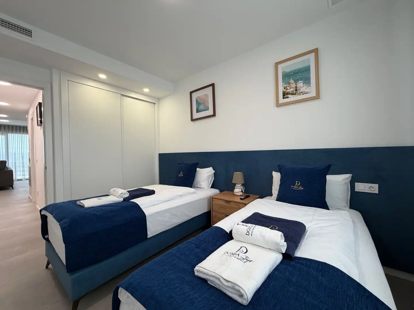 Schlafzimmer von Dachboden zur Miete in Finestrat mit Klimaanlage, Heizung und Privatgarten
