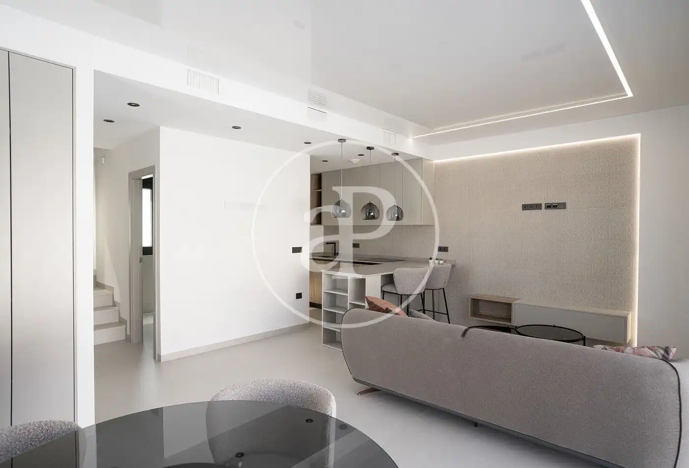 Living room of Houses for sale in San Miguel de Salinas  with Air Conditioner, Heating and Private garden